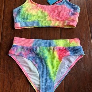 CUPSHE tie die bathing suit